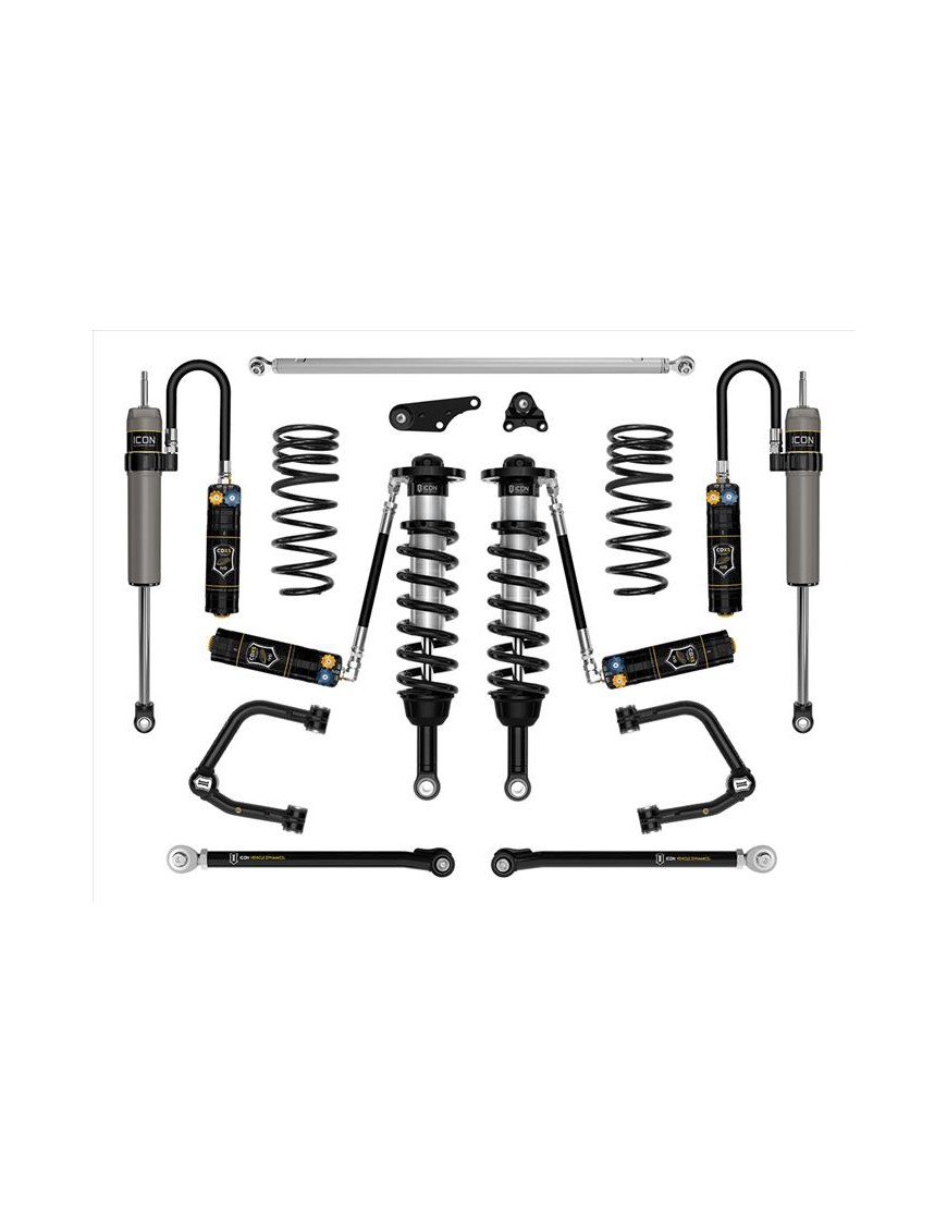 Zestaw Zawieszenia ICON CDXS Lift 1,25-3'' Stage 8 Wahacze Rurowe, Toyota Land Cruiser 250