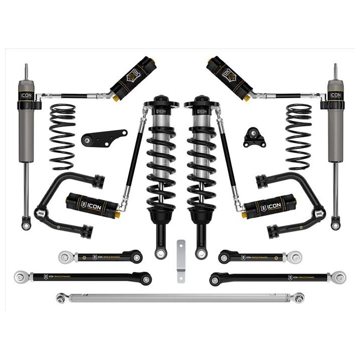 Zestaw Zawieszenia ICON Lift 1,25-3'' Stage 9, Wahacze Rurowe Toyota Land Cruiser 250