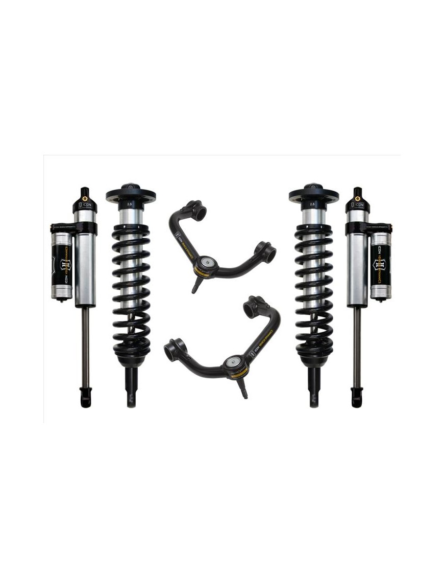 Zestaw Zawieszenia ICON 0-2.63'' Lift, Stage 3, Wahacze Rurowe, F-150 4WD 2009-2014