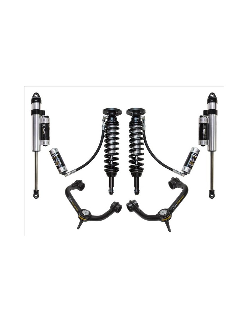 Zestaw Zawieszenia ICON 1.75-2.63'' Lift, Stage 5, Wahacze Rurowe, F-150 4WD 2009-2014
