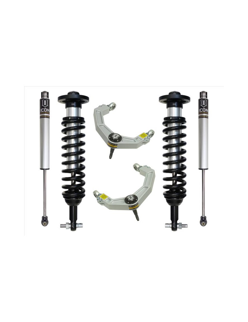 Zestaw Zawieszenia ICON Lift 0-2.63'' Stage 2 Billet, Ford F150 4WD 2015-2020