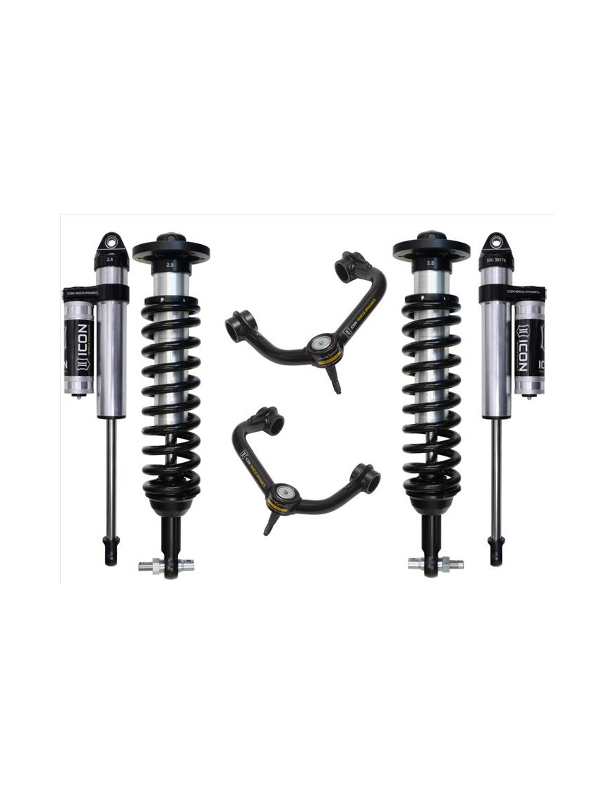 Zestaw Zawieszenia ICON Lift 0-2.63'' Stage 3 Wahacze Rurowe, Ford F150 4WD 2015-2020