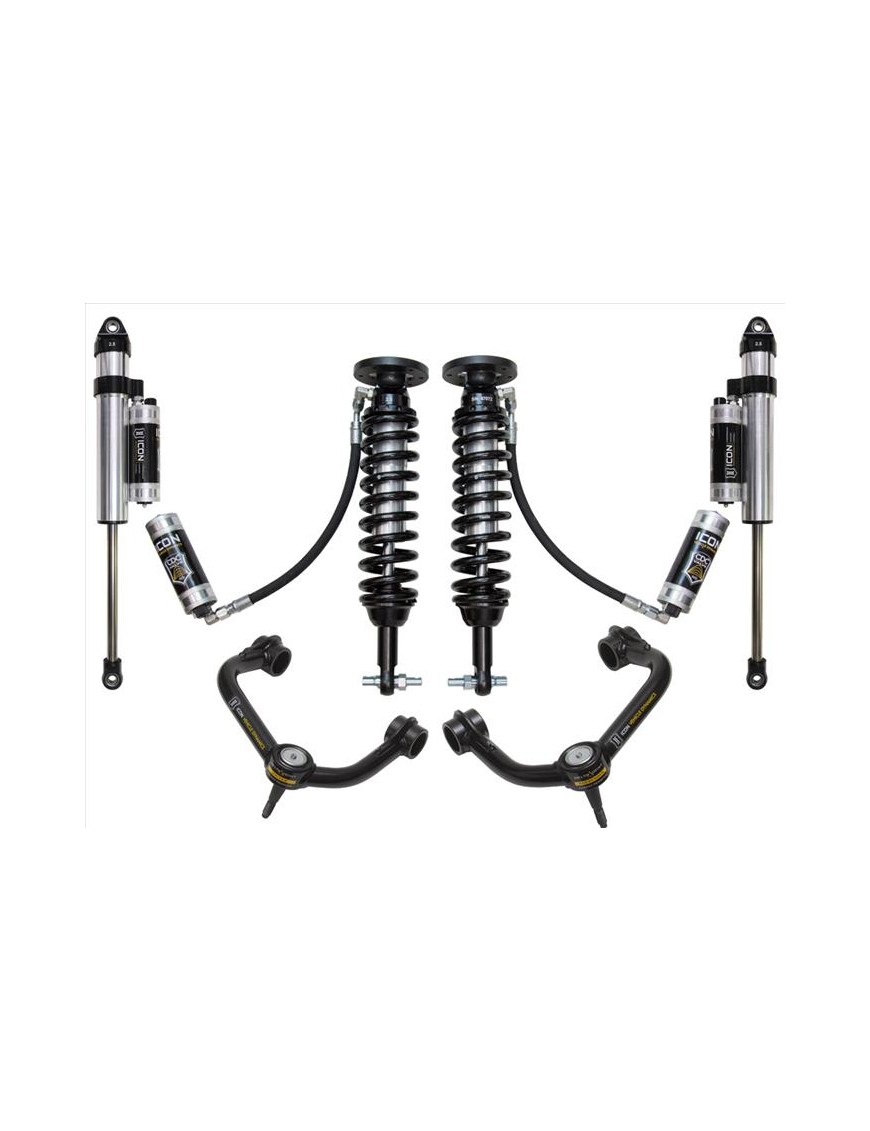 Zestaw Zawieszenia ICON Lift 0-2.63'' Stage 5 Wahacze Rurowe, Ford F150 4WD 2015-2020