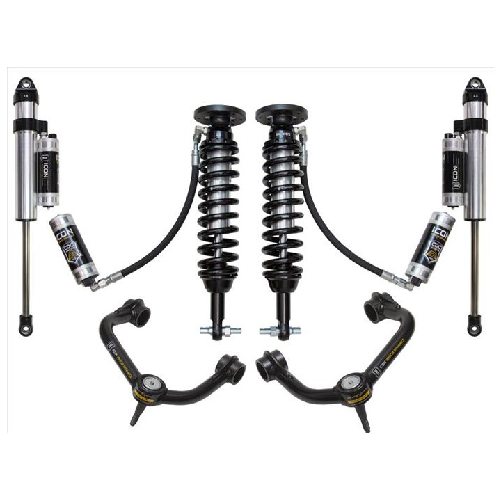 Zestaw Zawieszenia ICON Lift 0-2.63'' Stage 5 Wahacze Rurowe, Ford F150 4WD 2015-2020