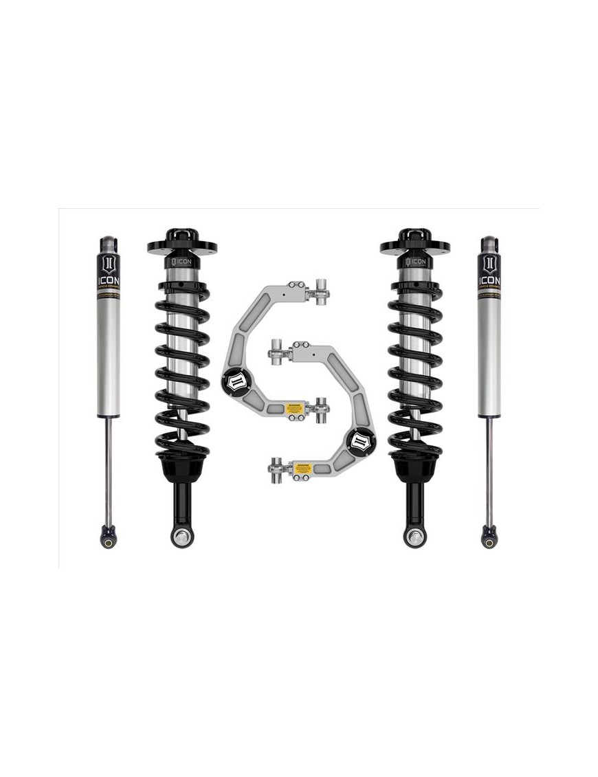 Zestaw Zawieszenia ICON 2,75-3,5'' Lift, Stage 1, Billet F-150 4WD 2021-2023