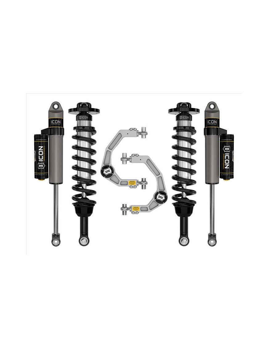 Zestaw Zawieszenia ICON 2,75-3,5'' Lift, Stage 2, Billet F-150 4WD 2021-2023