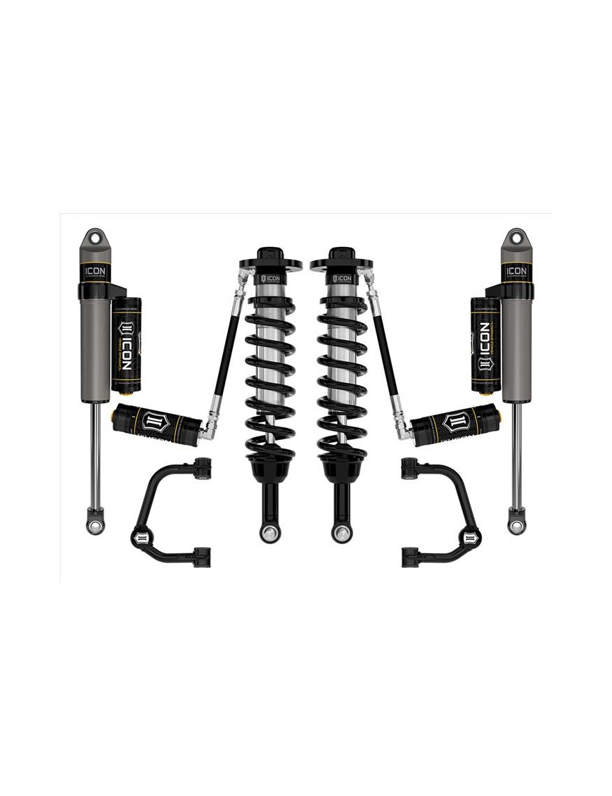 Zestaw Zawieszenia ICON 2,75-3,5'' Lift, Stage 3, Wahacze Rurowe F-150 4WD 2021-2023