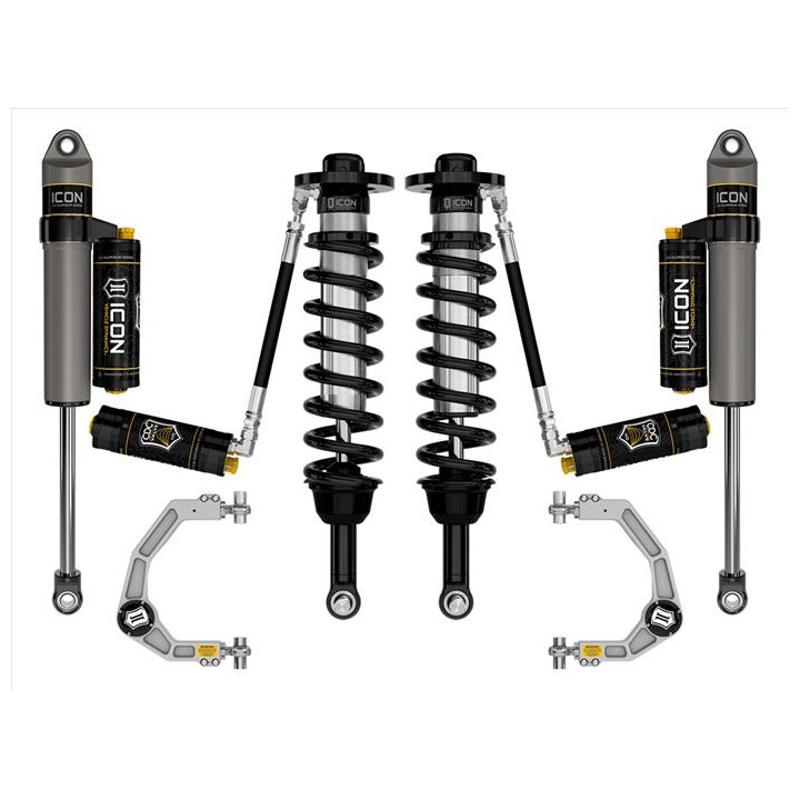 Zestaw Zawieszenia ICON 2,75-3,5'' Lift, Stage 4, Billet F-150 4WD 2021-2023