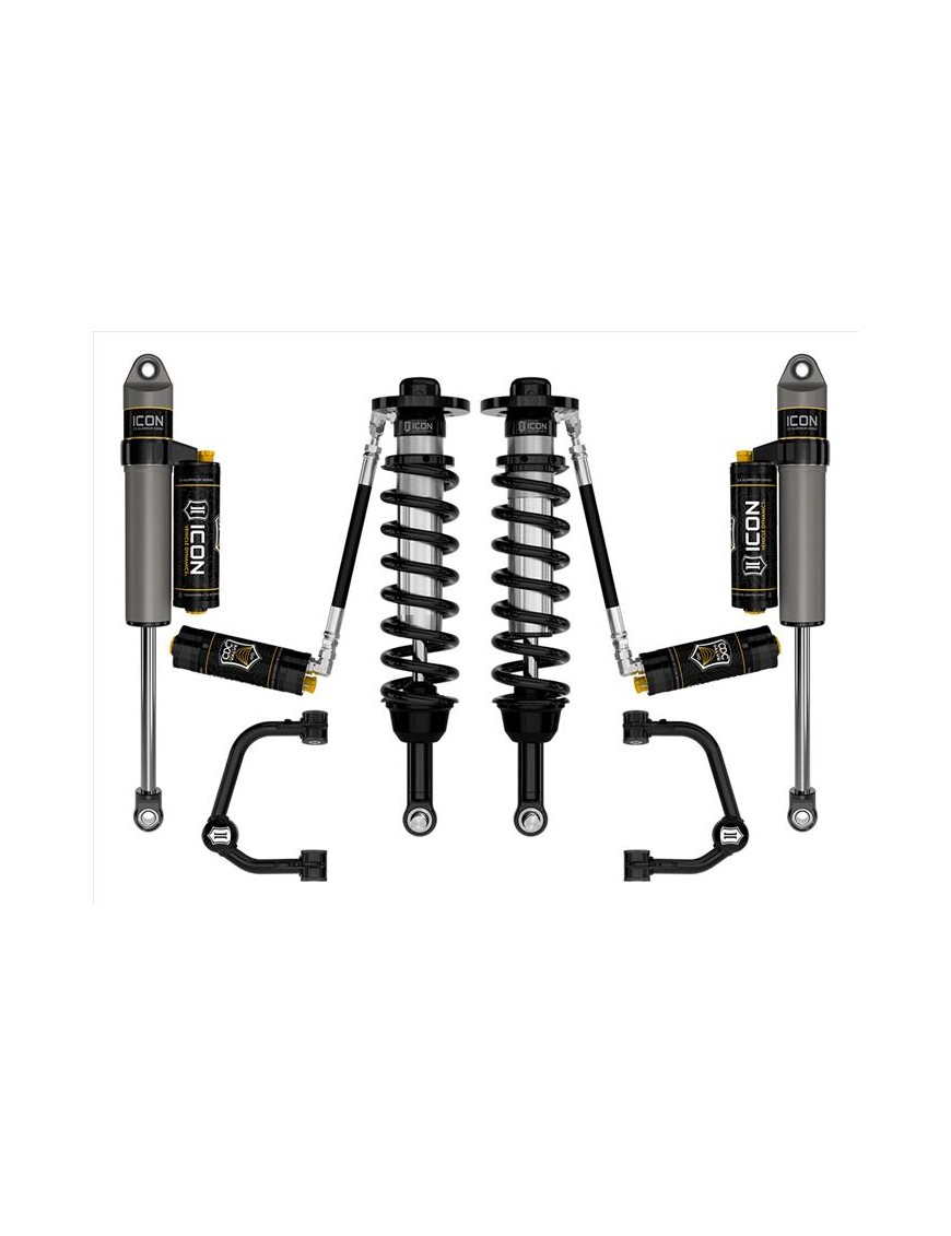 Zestaw Zawieszenia ICON 2,75-3,5'' Lift, Stage 4, Wahacze Rurowe F-150 4WD 2021-2023