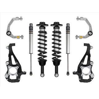 Zestaw Zawieszenia ICON 3,5-4,5'' Lift, Stage 1, Billet F-150 4WD 2021-2023