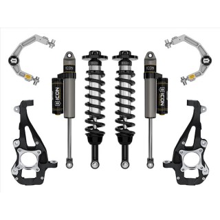 Zestaw Zawieszenia ICON 3,5-4,5'' Lift, Stage 2, Billet F-150 4WD 2021-2023