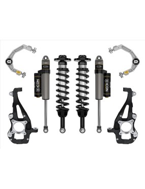 Zestaw Zawieszenia ICON 3,5-4,5'' Lift, Stage 2, Billet F-150 4WD 2021-2023