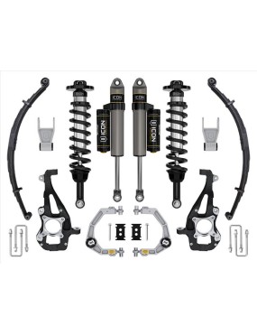 Zestaw Zawieszenia z Resorami ICON 3,5-4,5'' Lift, Stage 2, Billet F-150 4WD 2021-2023