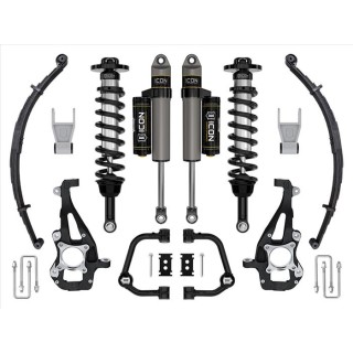 Zestaw Zawieszenia z Resorami ICON 3,5-4,5'' Lift, Stage 2, Wahacze Rurowe F-150 4WD 2021-2023