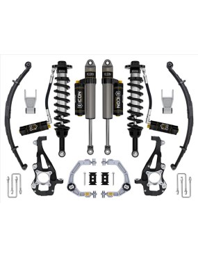 Zestaw Zawieszenia z Resorami ICON 3,5-4,5'' Lift, Stage 4, Billet F-150 4WD 2021-2023