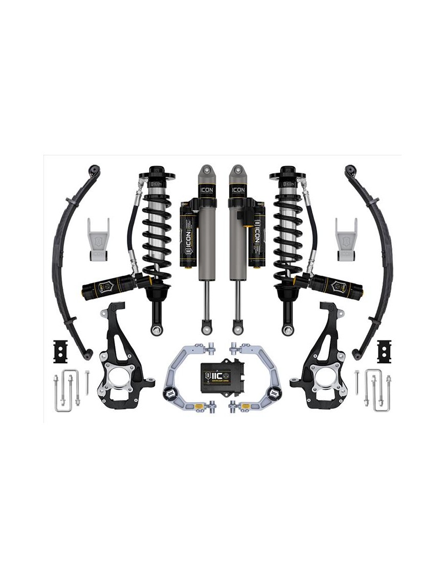 Zestaw Zawieszenia z Resorami ICON 3,5-4,5'' Lift, Stage 5, Billet F-150 4WD 2021-2023