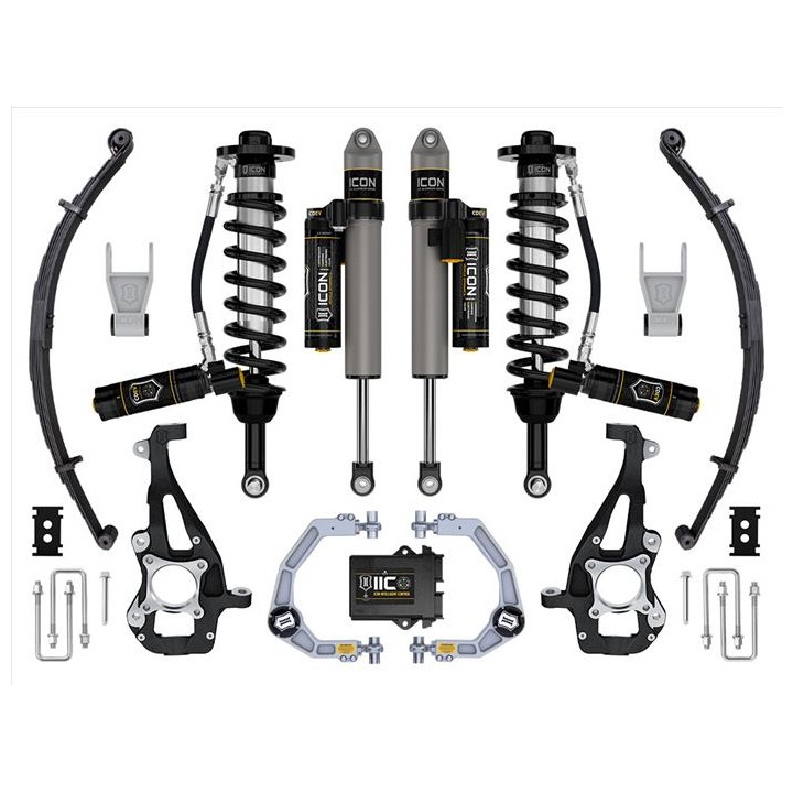 Zestaw Zawieszenia z Resorami ICON 3,5-4,5'' Lift, Stage 5, Billet F-150 4WD 2021-2023