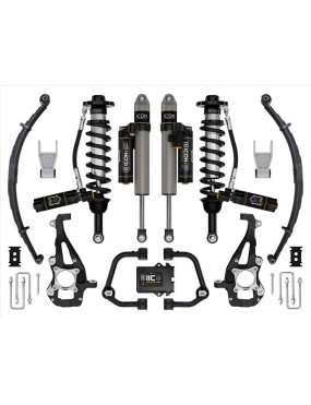 Zestaw Zawieszenia z Resorami ICON 3,5-4,5'' Lift, Stage 5, Wahacze Rurowe F-150 4WD 2021-2023