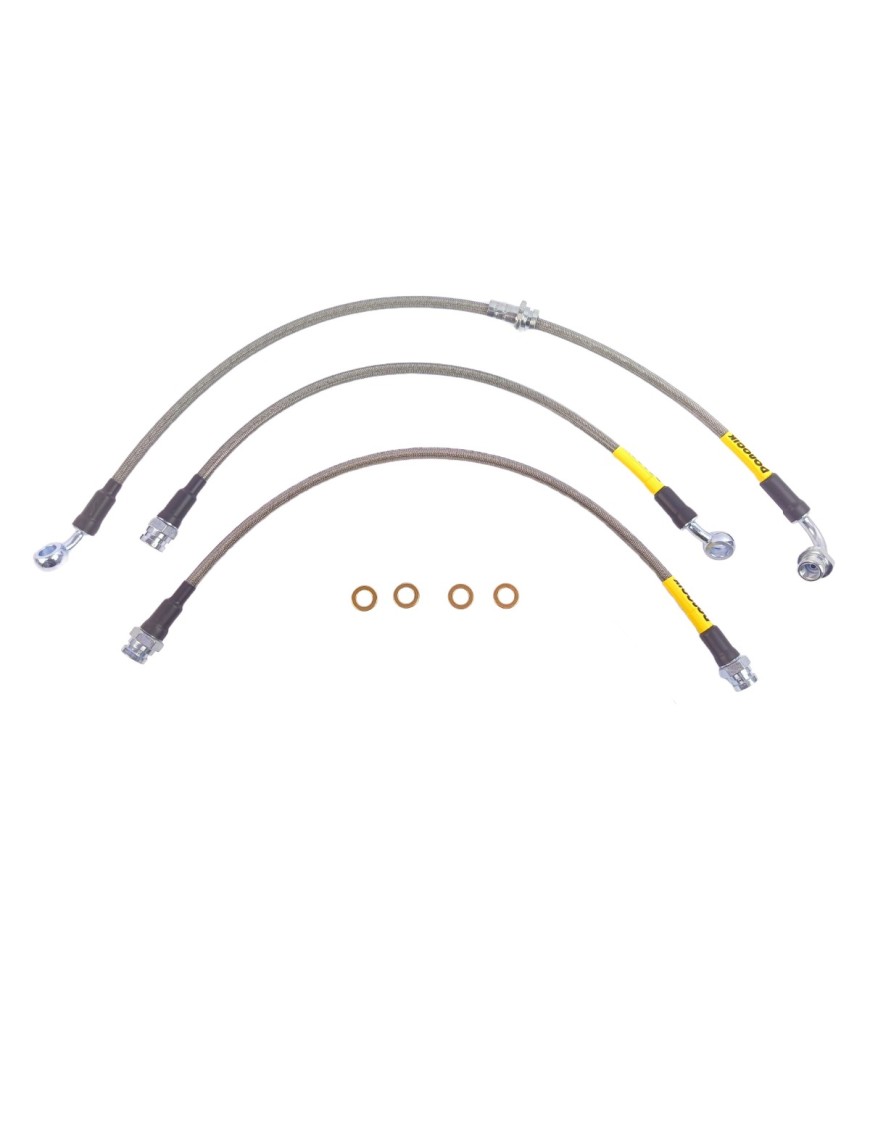 Przewody hamulcowe HD Suzuki Jimny +10cm (1998-2012)
