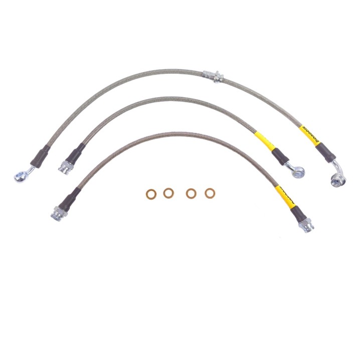 Przewody hamulcowe HD Suzuki Jimny +10cm (1998-2012)