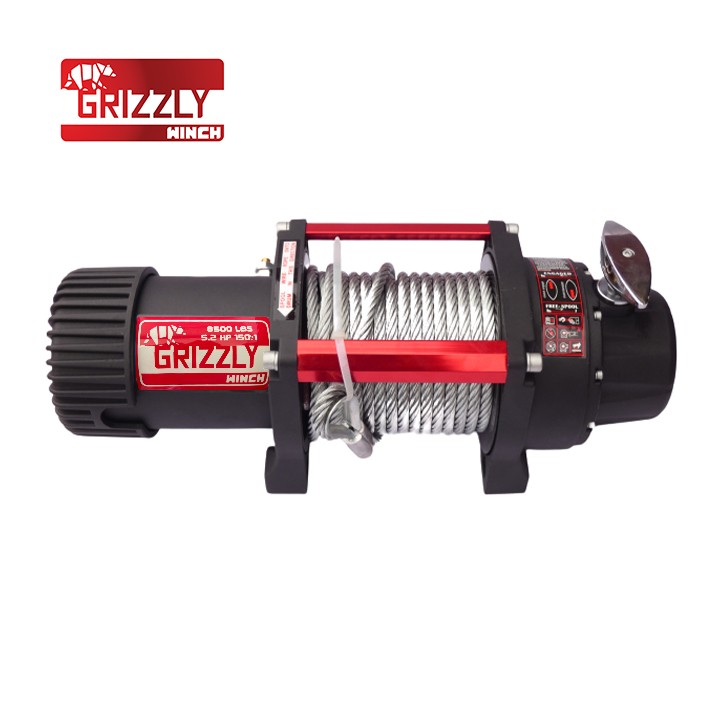 Wyciągarka Grizzly Winch 8500lbs 150:1 Lina Stalowa