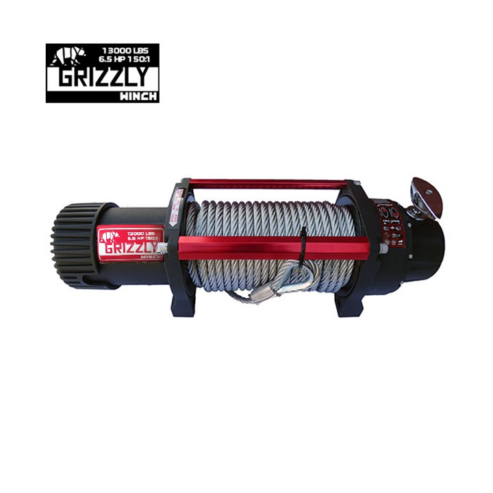 Wyciągarka Grizzly Winch 13000LBS 150:1 Lina Stalowa