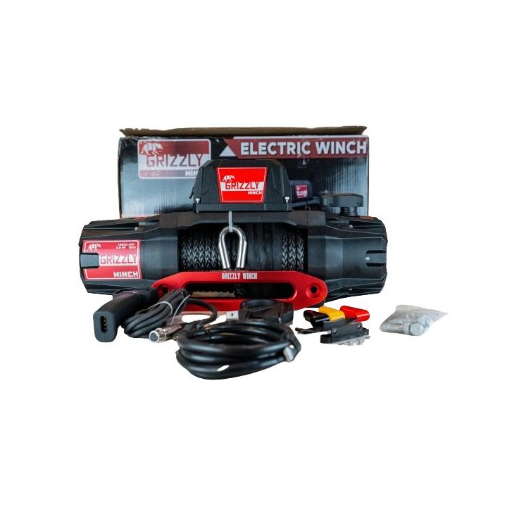 Wyciągarka Grizzly Winch 13500LBS 150:1 Lina Syntetyczna