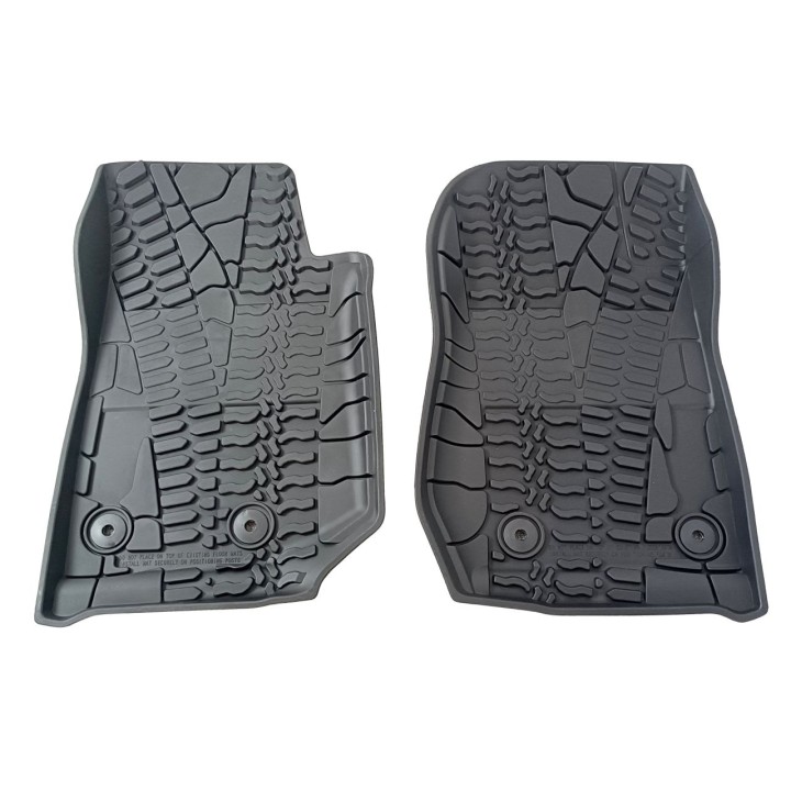 Zestaw dywaników gumowych Jeep Wrangler JK 2d
