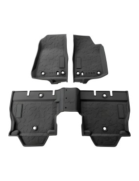 Zestaw Dywaników Gumowych Jeep Wrangler JL 4 Drzwi