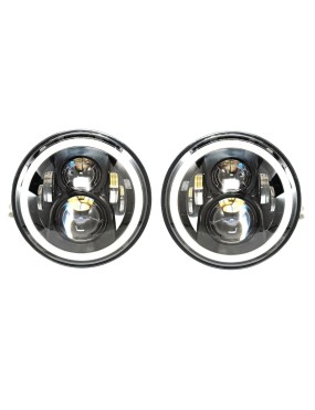 Zestaw Reflektorów 7'' 60W LED 2 Sztuki