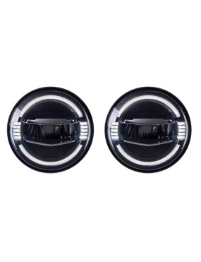 Zestaw Reflektorów 7'' 60W LED 2 Sztuki