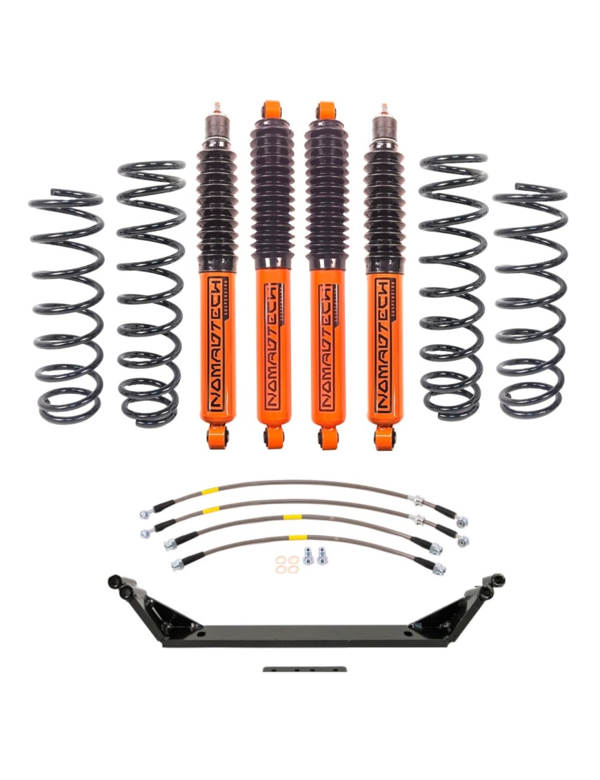 Zestaw lift zawieszenia Suzuki Jimny JB74 po 2018 +2'' STAGE 2 Nomadtech