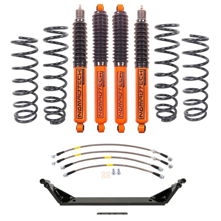 Zestaw lift zawieszenia Suzuki Jimny JB74 po 2018 +2'' STAGE 2 Nomadtech