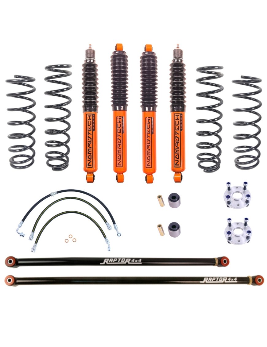 Zestaw lift zawieszenia Suzuki Jimny +2'' STAGE 3 Nomadtech
