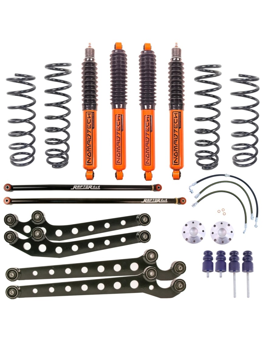 Zestaw lift zawieszenia Suzuki Jimny +2'' STAGE 4 Nomadtech