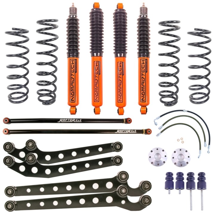 Zestaw lift zawieszenia Suzuki Jimny +2'' STAGE 4 Nomadtech