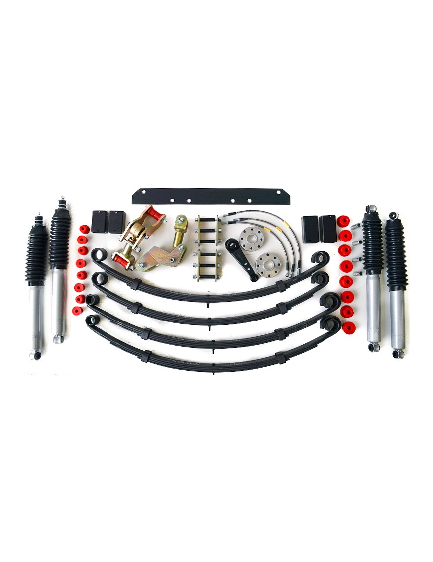 Zestaw zawieszenia lift +4" Suzuki Samurai resory