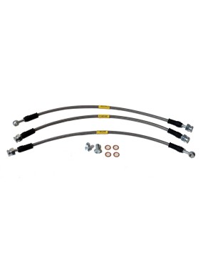 Elastyczne przewody hamulcowe +10cm do Suzuki Samurai lift zestaw