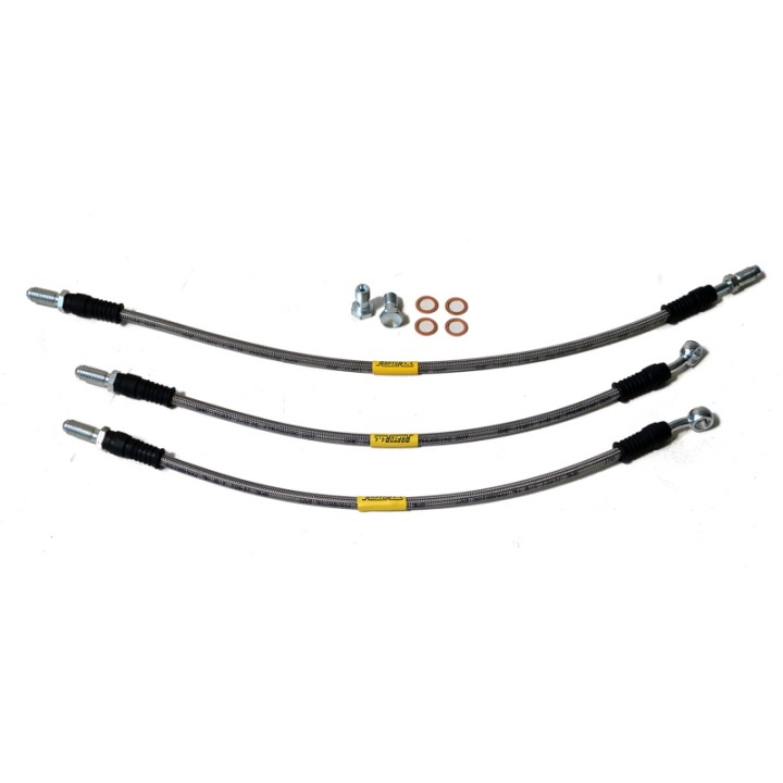 Elastyczne przewody hamulcowe +10cm do Santana Samurai