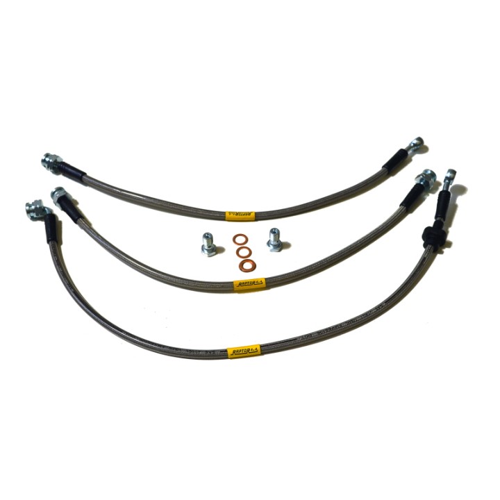 Zestaw przedłużonych elastycznych przewodów hamulcowych +10cm Suzuki Jimny