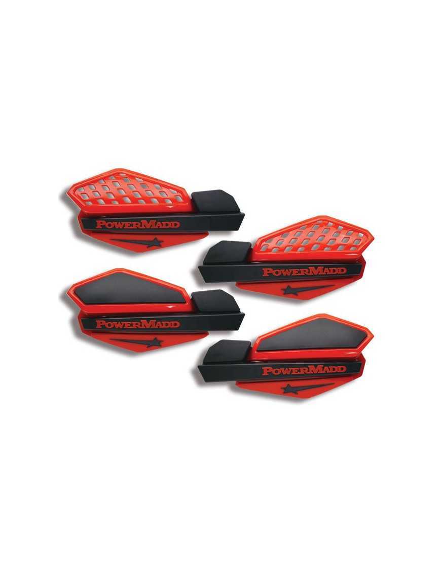 Osłony na dłonie POWERMADD Red/Black | Szekla4x4.pl Osłony na dłonie POWERMADD Red/Black | Szekla4x4.pl