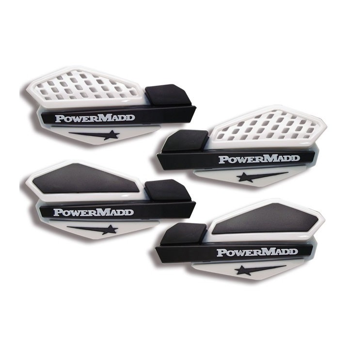 Osłony na dłonie POWER MADD White/Black