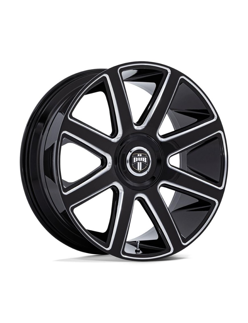 Felga aluminiowa DC273 PULL Gloss Black Milled DUB