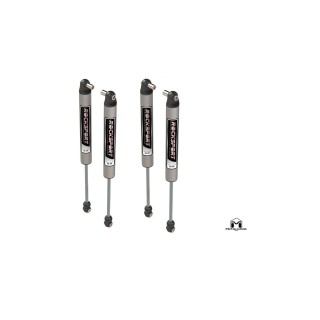 Komplet amortyzatorów Jeep Wrangler JLU Rocksport Silver 2,5-4,5" METALCLOAK