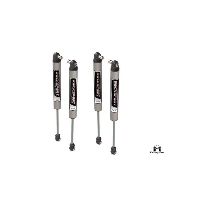 Komplet amortyzatorów Jeep Wrangler JLU Rocksport Silver 2,5-4,5" METALCLOAK
