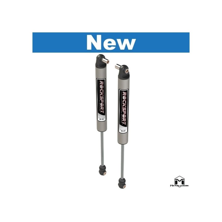Komplet amortyzatorów Jeep Wrangler JLU Rocksport Silver 2,5-4,5" METALCLOAK - ujęcie 3
