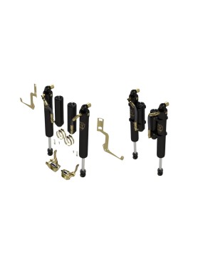 Komplet amortyzatorów Rocksport Black 2,5-3,5" Jeep Wrangler JLU | Gladiator | Szekla4x4.pl