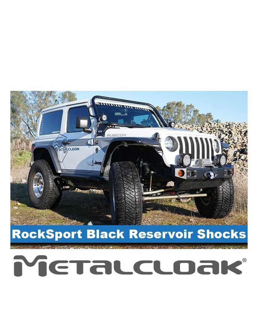 Komplet amortyzatorów Rocksport Black 2,5-3,5" Jeep Wrangler JLU | Gladiator | Szekla4x4.pl