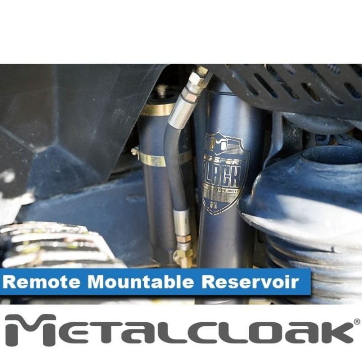 Komplet amortyzatorów Rocksport Black 2,5-3,5" Jeep Wrangler JLU | Gladiator METALCLOAK - ujęcie 9