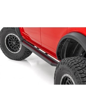 Progi, stopnie boczne Rough Country Multi-Color LED